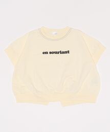LOWRYS FARM | バックスリットプリントプルオーバーＴシャツ　285327(Tシャツ/カットソー)