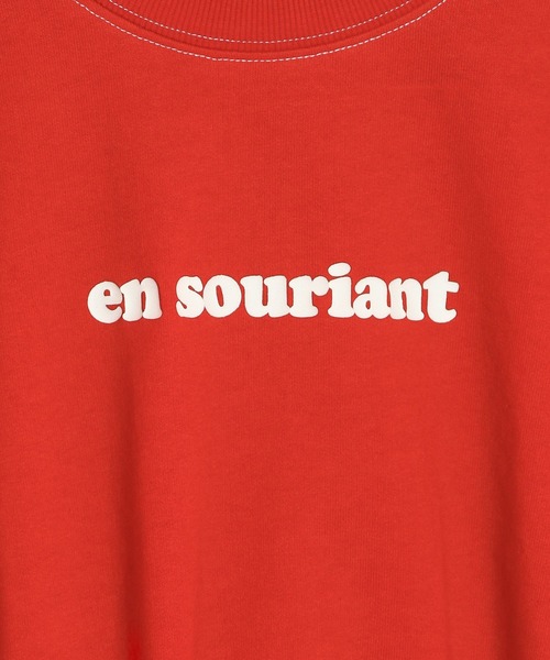 LOWRYS FARM（ローリーズファーム）の「バックスリットプリントプルオーバーＴシャツ　285327（Tシャツ/カットソー・キッズ・ホワイト/ブラック/レッド・110cm/120cm/130cm/140cm/150cm）」の13枚目の写真