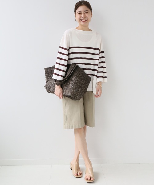 Journal standard ボーダープルオーバー JOURNAL STANDARD ボーダーニットプルオーバー セーター - メルカリ