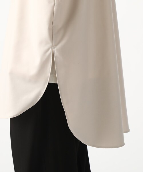 tk.TAKEO KIKUCHI（ティーケータケオキクチ）の「◆バックボタン半袖ロングシャツ（シャツ/ブラウス・メンズ・ブラック/ナチュラル/ブラウン系7/ブルー系2/ブラック系2・66/88）」の17枚目の写真