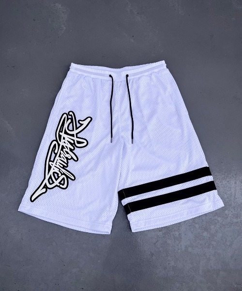 ホワイトメッシュショーツ MIRROR MIRROR ホワイトメッシュショーツ MIRROR MIRROR