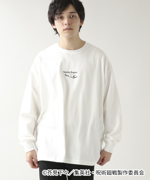 セール ブランド古着 長袖tシャツ Tシャツ カットソー 呪術廻戦 ジュジュツカイセン のファッション通販 Zozoused