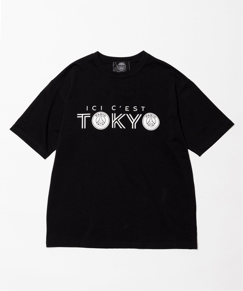 PARIS SAINT-GERMAIN(パリサンジェルマン)の「【Paris Saint-Germain】モノトーン インライン Tシャツ(Tシャツ/カットソー・メンズ・ホワイト/ブラック・SMALL/MEDIUM/LARGE/X-LARGE)」の2枚目の写真