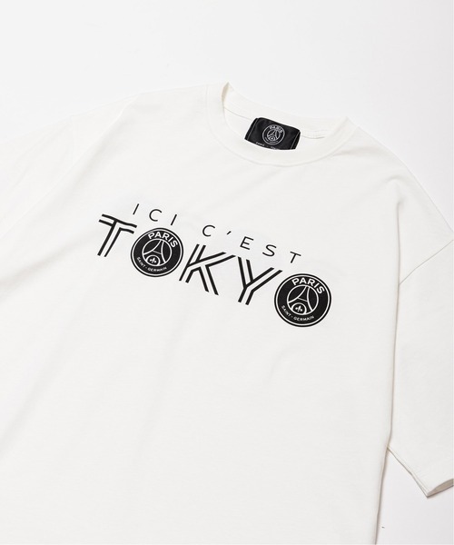 PARIS SAINT-GERMAIN(パリサンジェルマン)の「【Paris Saint-Germain】モノトーン インライン Tシャツ(Tシャツ/カットソー・メンズ・ホワイト/ブラック・SMALL/MEDIUM/LARGE/X-LARGE)」の14枚目の写真