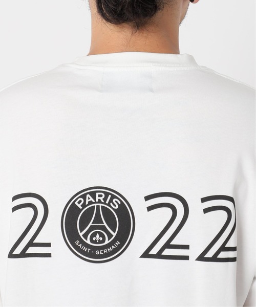 PARIS SAINT-GERMAIN(パリサンジェルマン)の「【Paris Saint-Germain】モノトーン インライン Tシャツ(Tシャツ/カットソー・メンズ・ホワイト/ブラック・SMALL/MEDIUM/LARGE/X-LARGE)」の12枚目の写真