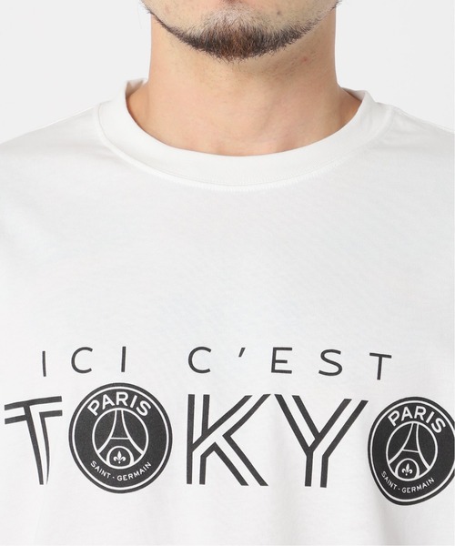 PARIS SAINT-GERMAIN(パリサンジェルマン)の「【Paris Saint-Germain】モノトーン インライン Tシャツ(Tシャツ/カットソー・メンズ・ホワイト/ブラック・SMALL/MEDIUM/LARGE/X-LARGE)」の9枚目の写真