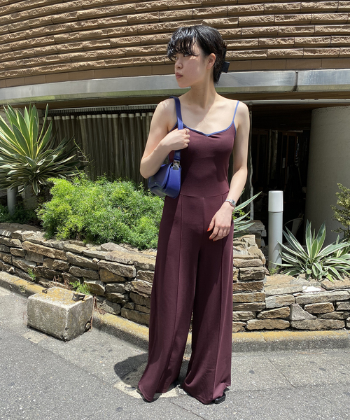 Oriens JOURNAL STANDARD(オリエンス ジャーナルスタンダード)の「キャミジャンプスーツ(その他パンツ・レディース・ブラック/ブラウン/カーキ・FREE)」の21枚目の写真