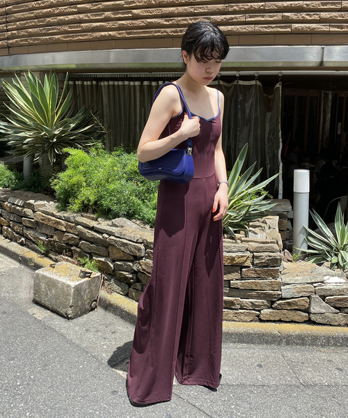 Oriens JOURNAL STANDARD(オリエンス ジャーナルスタンダード)の「キャミジャンプスーツ(その他パンツ・レディース・ブラック/ブラウン/カーキ・FREE)」の7枚目の写真