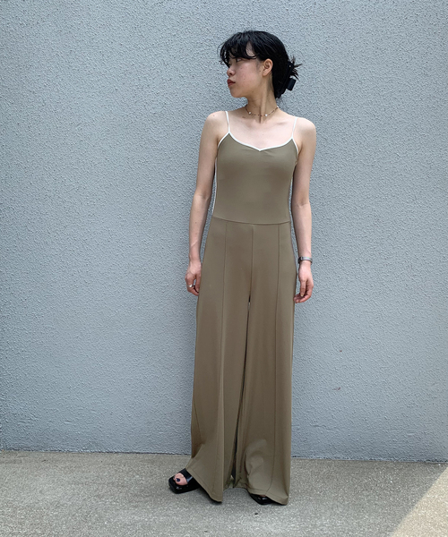 Oriens JOURNAL STANDARD(オリエンス ジャーナルスタンダード)の「キャミジャンプスーツ(その他パンツ・レディース・ブラック/ブラウン/カーキ・FREE)」の10枚目の写真