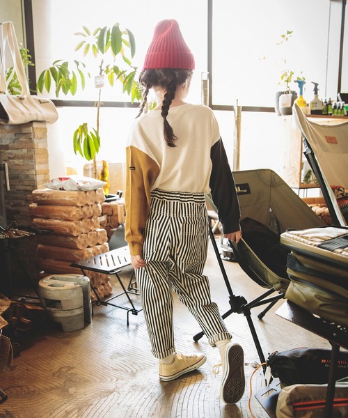 BRANSHES（ブランシェス）の「ガーデナーテーパードパンツ（チノパンツ・キッズ・ピンク/アイボリー/グリーン/ネイビー/ブラック/ベージュ/その他1/モスグリーン・90/160/140/120/130/110/150/100）」の19枚目の写真