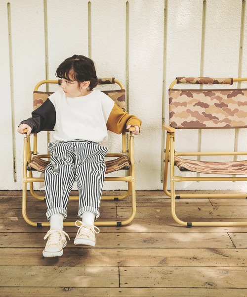 BRANSHES（ブランシェス）の「ガーデナーテーパードパンツ（チノパンツ・キッズ・ピンク/アイボリー/グリーン/ネイビー/ブラック/ベージュ/その他1/モスグリーン・90/160/140/120/130/110/150/100）」の20枚目の写真