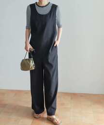 URBAN RESEARCH DOORS | バックリボンオールインワン(サロペット/オーバーオール)