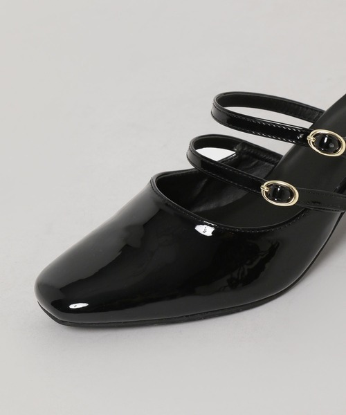 Heather（ヘザー）の「ダブルストラップミュール　352196（パンプス・レディース・ブラック/レッド・M/L）」の15枚目の写真