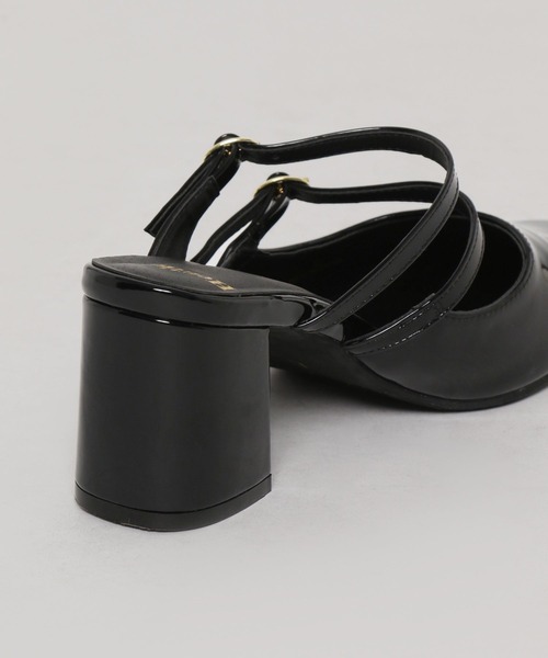 Heather（ヘザー）の「ダブルストラップミュール　352196（パンプス・レディース・ブラック/レッド・M/L）」の18枚目の写真