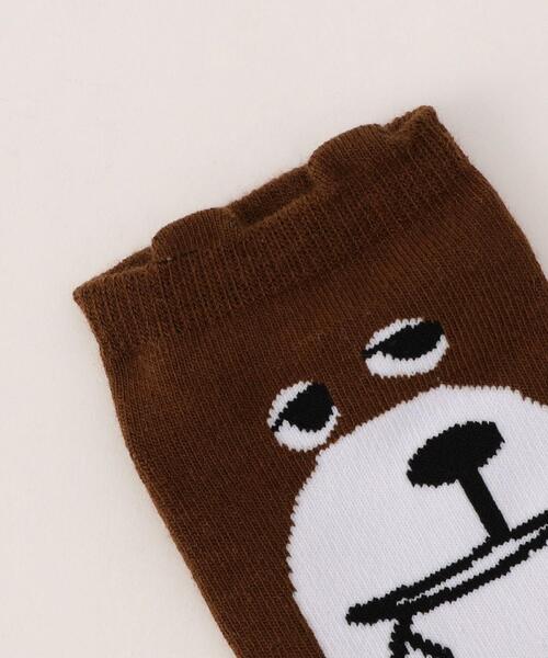 coen（コーエン）の「コーエンベアフェイスソックス 3足セット（ソックス/靴下・キッズ・その他1・FREE）」の2枚目の写真