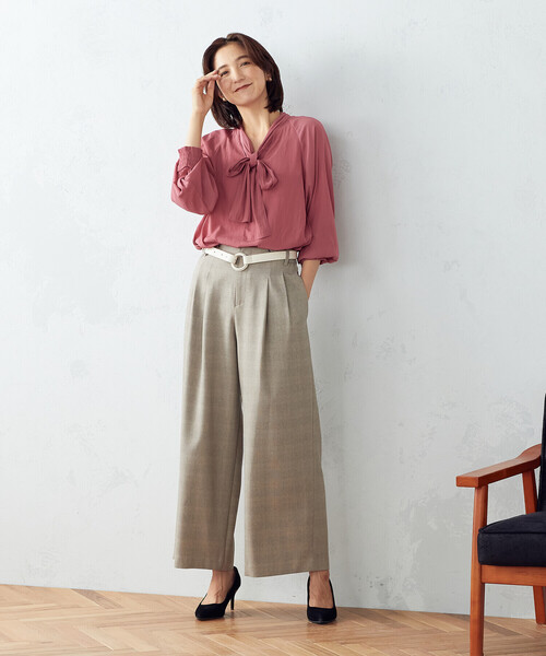 COMME CA ISM(コムサイズム)の「フェイクレザー くるみバックルベルト(ベルト・レディース・ホワイト/ブラック/レッド/グリーン・FREE)」の15枚目の写真