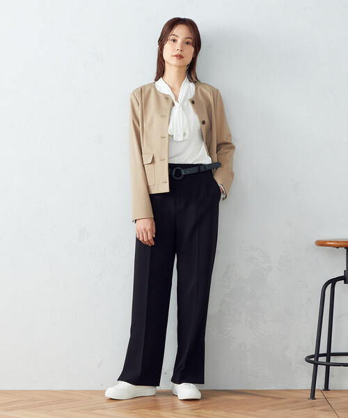 COMME CA ISM(コムサイズム)の「フェイクレザー くるみバックルベルト(ベルト・レディース・ホワイト/ブラック/レッド/グリーン・FREE)」の17枚目の写真