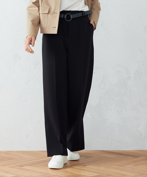 COMME CA ISM(コムサイズム)の「フェイクレザー くるみバックルベルト(ベルト・レディース・ホワイト/ブラック/レッド/グリーン・FREE)」の7枚目の写真