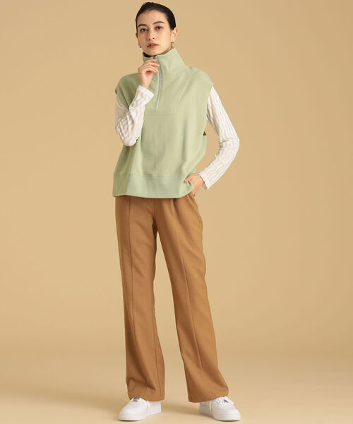 Ray BEAMS（レイビームス）の「Ray BEAMS / オパール ストライプ クルーネック Tシャツ（Tシャツ/カットソー・レディース・ホワイト/グリーン/ブルー・ONE SIZE）」の9枚目の写真