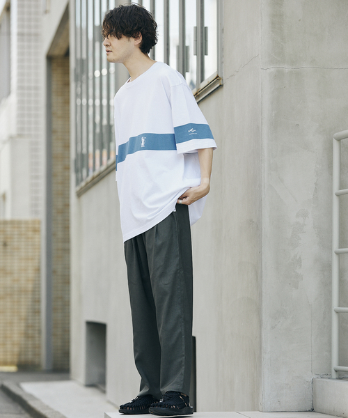 JOURNAL STANDARD relume(ジャーナルスタンダード レリューム)の「《追加》CALIFORNIA ツータック シェフパンツ(スラックス・メンズ・ブラック/ブラウン/カーキ/サックスブルー・SMALL/MEDIUM/LARGE)」の14枚目の写真