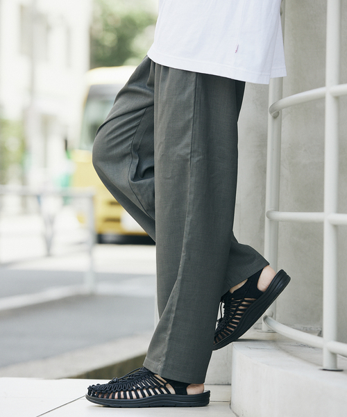 JOURNAL STANDARD relume(ジャーナルスタンダード レリューム)の「《追加》CALIFORNIA ツータック シェフパンツ(スラックス・メンズ・ブラック/ブラウン/カーキ/サックスブルー・SMALL/MEDIUM/LARGE)」の19枚目の写真