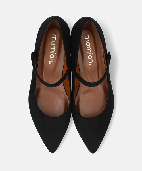 MAMIAN(マミアン)の「ポインテッドトゥ メリージェーンシューズ(パンプス・レディース・ブラック/ダークブラウン/グレイッシュベージュ/ブラック系その他/ブラック系その他2/ブラック系その他3/ダークパープル・22.5cm/23.0cm/23.5cm/24.0cm/24.5cm/25.0cm)」の20枚目の写真