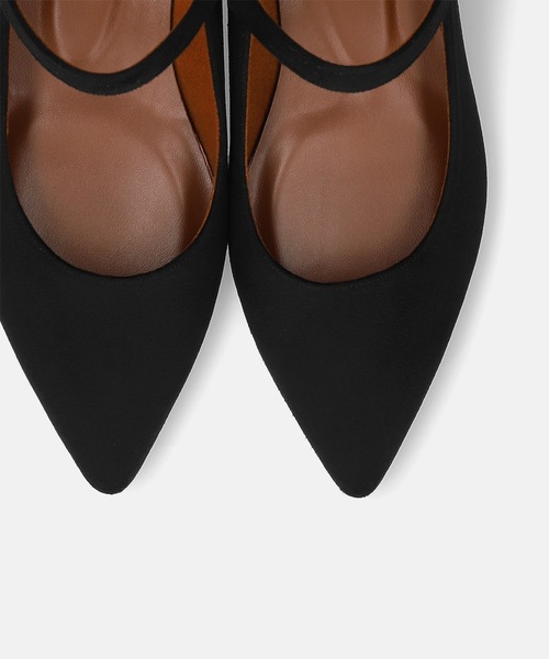 MAMIAN(マミアン)の「ポインテッドトゥ メリージェーンシューズ(パンプス・レディース・ブラック/ダークブラウン/グレイッシュベージュ/ブラック系その他/ブラック系その他2/ブラック系その他3/ダークパープル・22.5cm/23.0cm/23.5cm/24.0cm/24.5cm/25.0cm)」の21枚目の写真