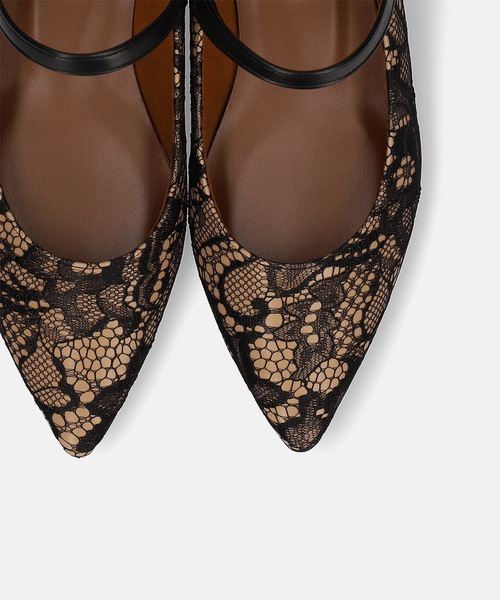 MAMIAN(マミアン)の「ポインテッドトゥ メリージェーンシューズ(パンプス・レディース・ブラック/ダークブラウン/グレイッシュベージュ/ブラック系その他/ブラック系その他2/ブラック系その他3/ダークパープル・22.5cm/23.0cm/23.5cm/24.0cm/24.5cm/25.0cm)」の10枚目の写真