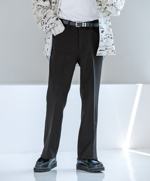 RAGEBLUE（レイジブルー）の「メランジーンズフレアパンツ（スラックス・メンズ・ブラック/ブラウン/グレー/オリーブ/マスタード・MEDIUM/LARGE）」の15枚目の写真