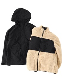 GLAZOS | 撥水加工・３way切り替えデザインジャケット(ブルゾン)