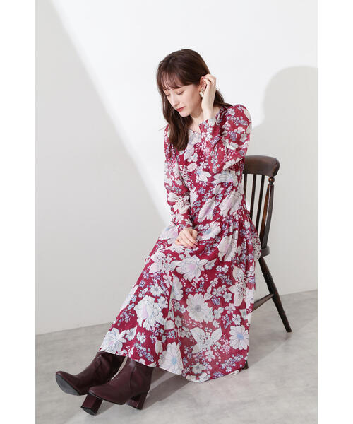 JILL STUART（ジルスチュアート）の「◇ビビアンフラワーワンピース