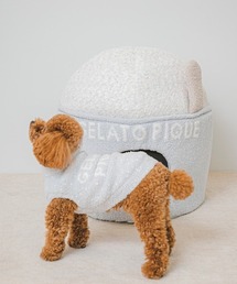 gelato pique（ジェラートピケ）の「【CAT&DOG】【販路限定商品】ベビ