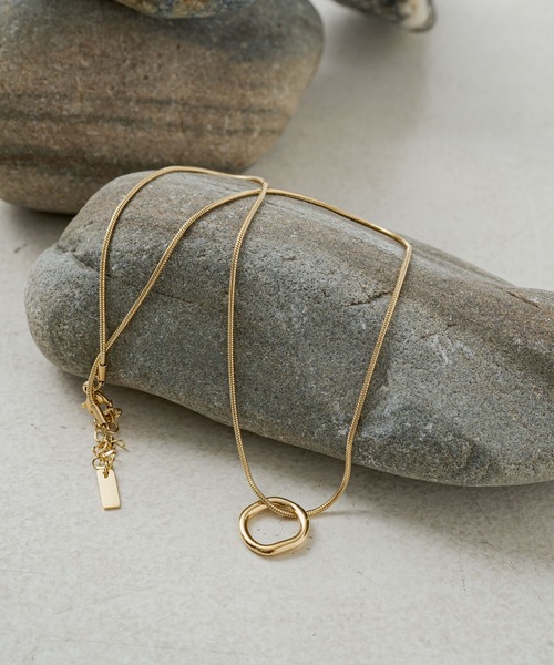 Kastane(カスタネ)の「【fiw.】リングネックレス(ネックレス・レディース・シルバー/ゴールド・FREE)」の6枚目の写真