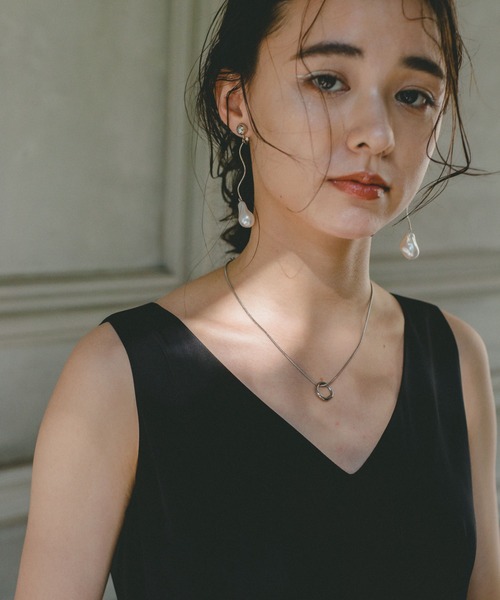 Kastane(カスタネ)の「【fiw.】リングネックレス(ネックレス・レディース・シルバー/ゴールド・FREE)」の9枚目の写真