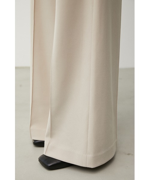 ヴィーナスパンツ ベージュ VENUS WIDE PANTS/ビーナスワイドパンツ（スラックス）｜AZUL BY