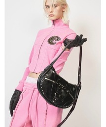 CRANK | 【CRANK/クランク】STUD SHOULDER BAG / ショルダーバッグ ハンドバッグ ミニバッグ レザーバッグ スタッズ Y2K(ショルダーバッグ)