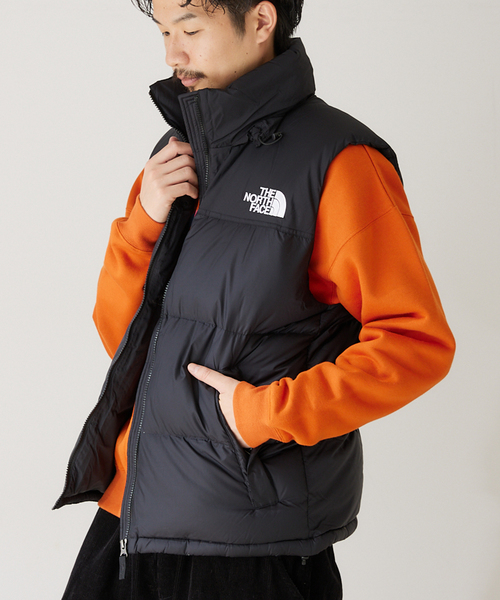 THE NORTH FACE（ザノースフェイス）の「【THE NORTH FACE / ザ ノースフェイス】  NUPTSE VEST（ダウンジャケット/コート・メンズ・ブラック/チャコールグレー/ブラウン/イエロー・SMALL/MEDIUM/LARGE/X-LARGE）」の2枚目の写真