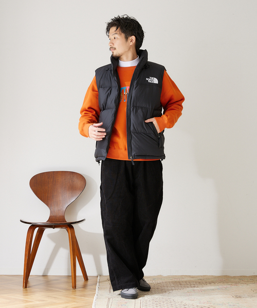 THE NORTH FACE（ザノースフェイス）の「【THE NORTH FACE / ザ ノースフェイス】  NUPTSE VEST（ダウンジャケット/コート・メンズ・ブラック/チャコールグレー/ブラウン/イエロー・SMALL/MEDIUM/LARGE/X-LARGE）」の6枚目の写真