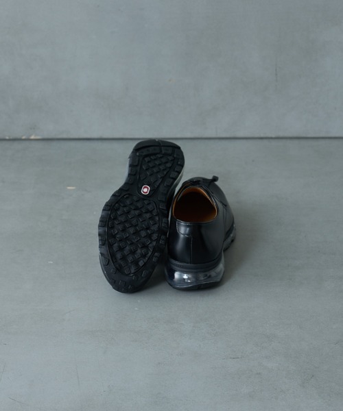 Tomo & Co（トモアンドシーオー）の「【Tomo&Co × Lui’s / トモアンドシーオー × ルイス】別注 ポストマンクッショニングソールシューズ（ドレスシューズ）（ドレスシューズ・メンズ・ブラック・25cm/26cm/27cm）」の8枚目の写真