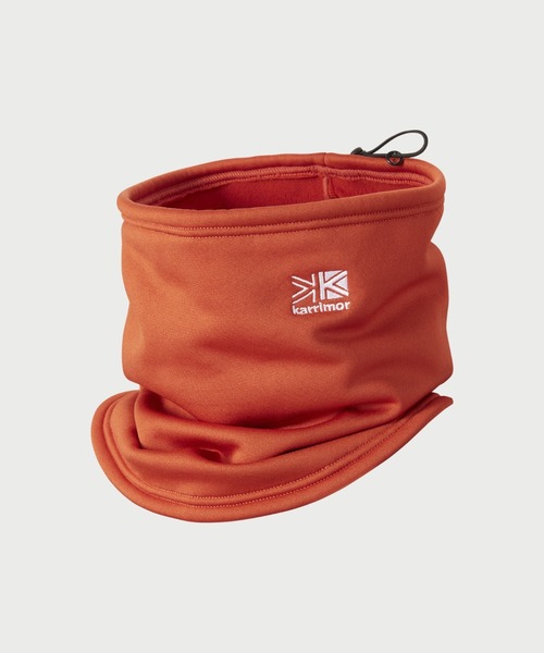 karrimor(カリマー)の「neck warmer(ネックウォーマー/スヌード・メンズ・ブラック/オレンジ/ベージュ/ヘザーチャコール・ONESIZE)」の4枚目の写真