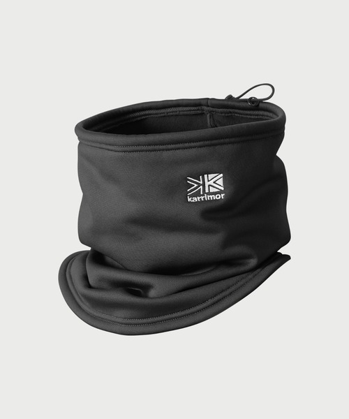 karrimor(カリマー)の「neck warmer(ネックウォーマー/スヌード・メンズ・ブラック/オレンジ/ベージュ/ヘザーチャコール・ONESIZE)」の2枚目の写真