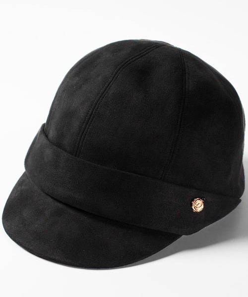 QUEENHEAD（クイーンヘッド）の「保温マカロンキャスケット（キャスケット・レディース・ブラック/ベージュ/アイボリー・X-LARGE/XX-LARGE/FREE）」の11枚目の写真