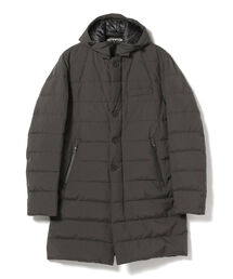 HERNO / LAMINAR WIND STOPPER(R) フーデッド ダウンチェスターコート