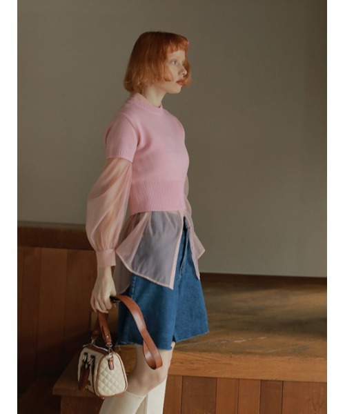 AMAIL（アマイル）の「70‘s half denim（デニムパンツ・レディース・ブルー/ブラック・FREE）」の11枚目の写真