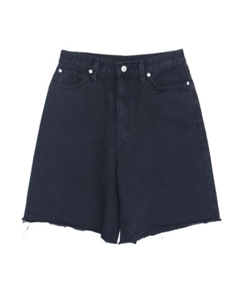 AMAIL（アマイル）の「70‘s half denim（デニムパンツ・レディース・ブルー/ブラック・FREE）」の12枚目の写真