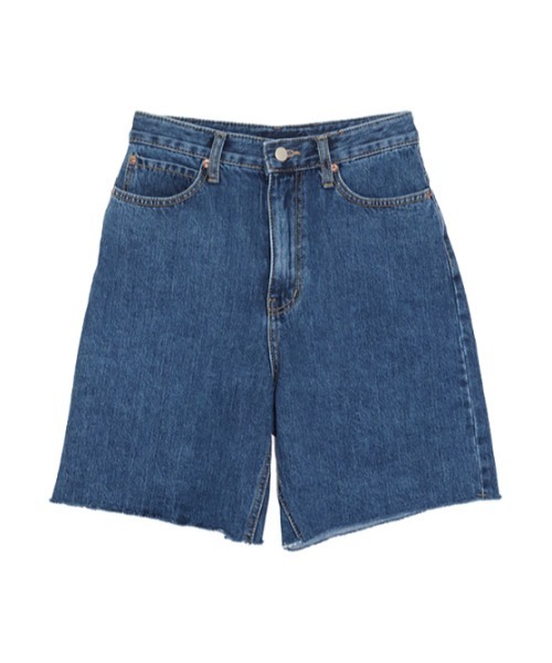 AMAIL（アマイル）の「70‘s half denim（デニムパンツ・レディース・ブルー/ブラック・FREE）」の13枚目の写真