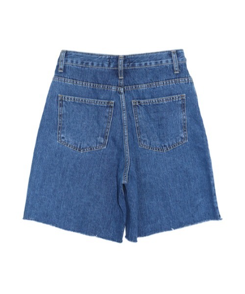 AMAIL（アマイル）の「70‘s half denim（デニムパンツ・レディース・ブルー/ブラック・FREE）」の14枚目の写真