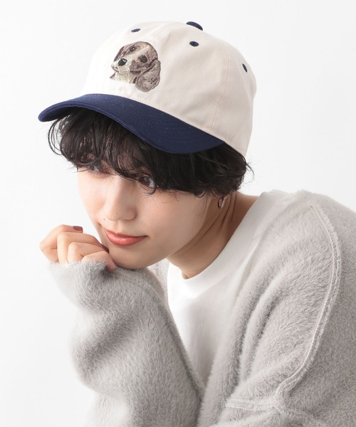 RAGEBLUE(レイジブルー)の「ドッグ刺繍ローキャップ(キャップ・メンズ・ネイビー/ダークブラウン/ダークグレー・FREE)」の18枚目の写真