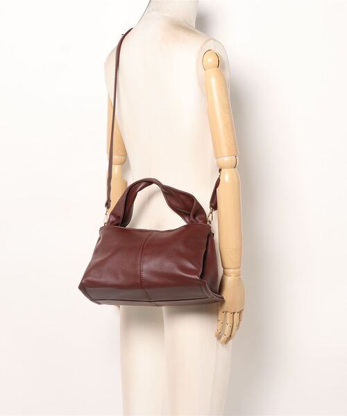 MAISON DE THERESE（メゾン ド テレーズ）の「ショルダーバッグ　ハンドバッグ（ショルダーバッグ・レディース・ブラウン/アイボリー/ブラック・FREE）」の6枚目の写真