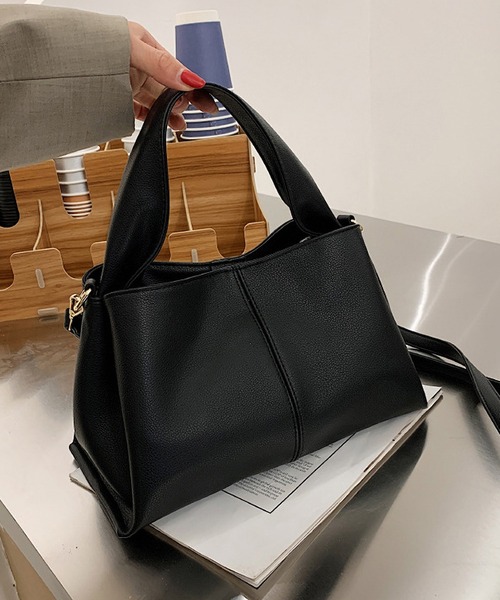 MAISON DE THERESE（メゾン ド テレーズ）の「ショルダーバッグ　ハンドバッグ（ショルダーバッグ・レディース・ブラウン/アイボリー/ブラック・FREE）」の2枚目の写真